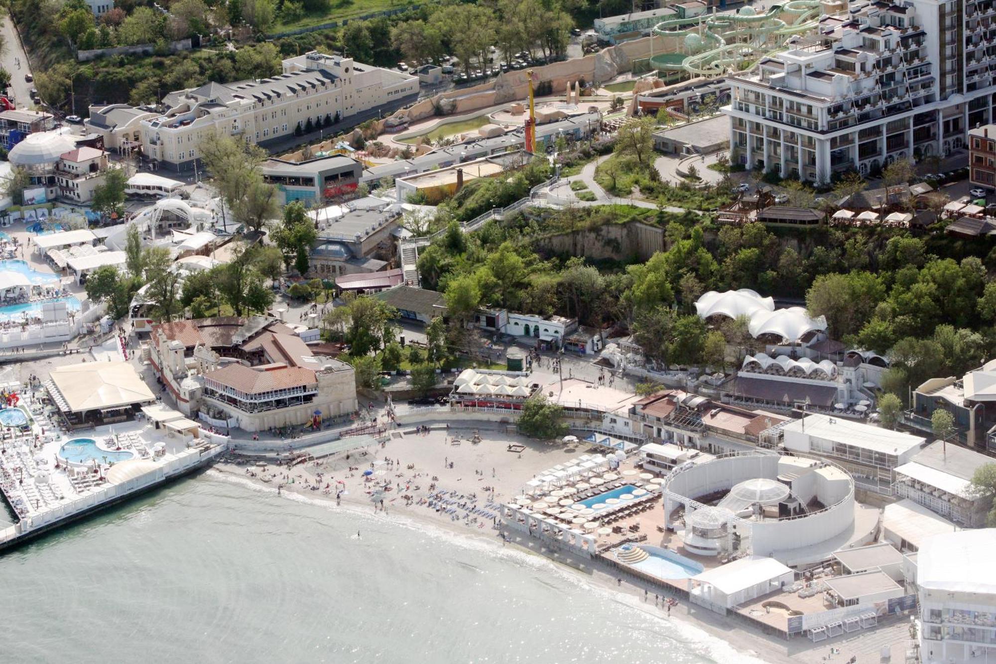 Аркадия Апартаменты На Первой Линии От Моря Odessa Exteriör bild